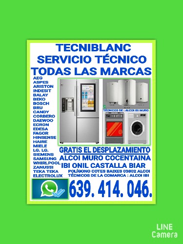 Alcoi Servicio Técnico De Electrodomésticos Todas Las Marcas